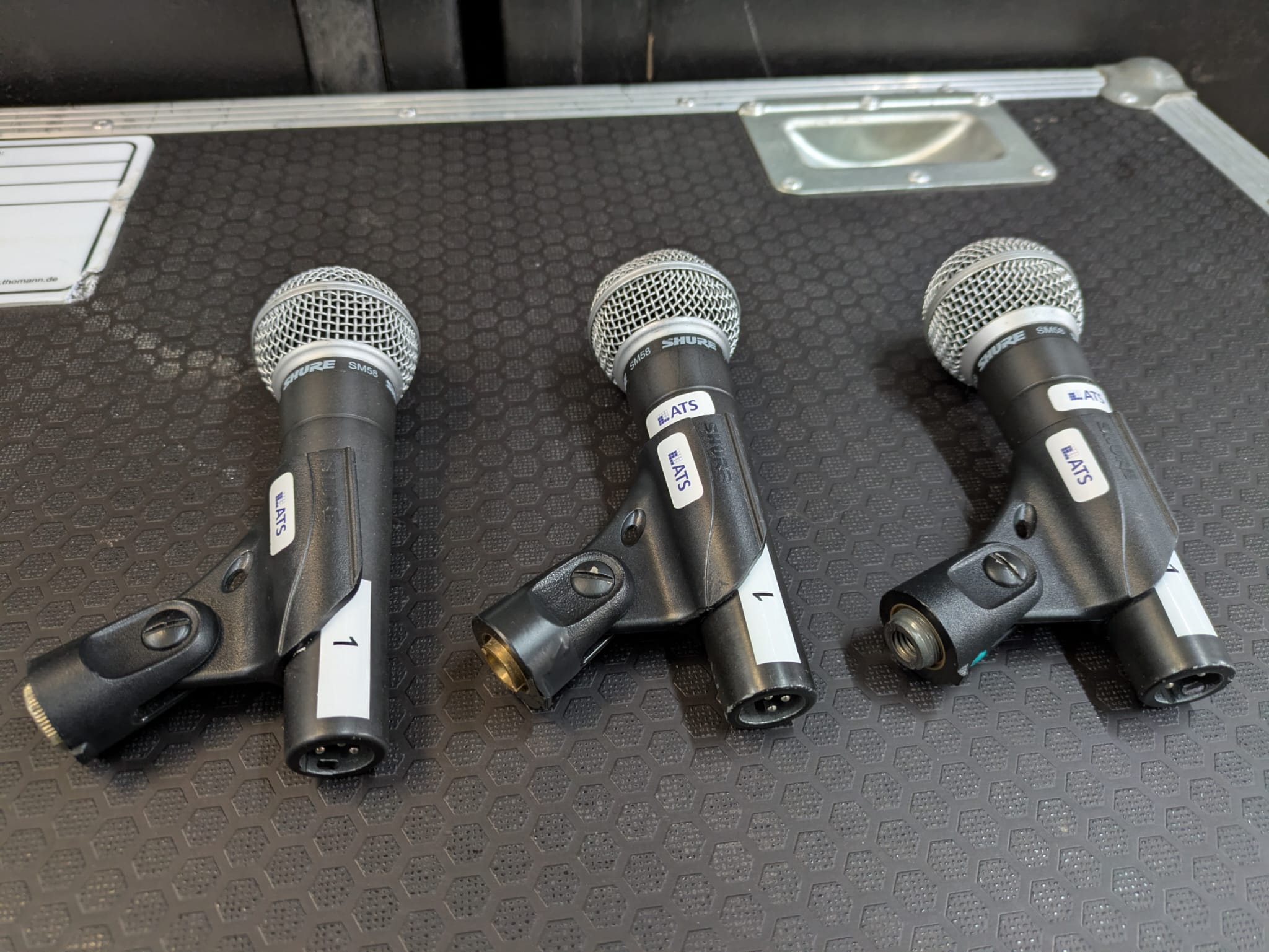 Set de 3 Shure SM58 - set1