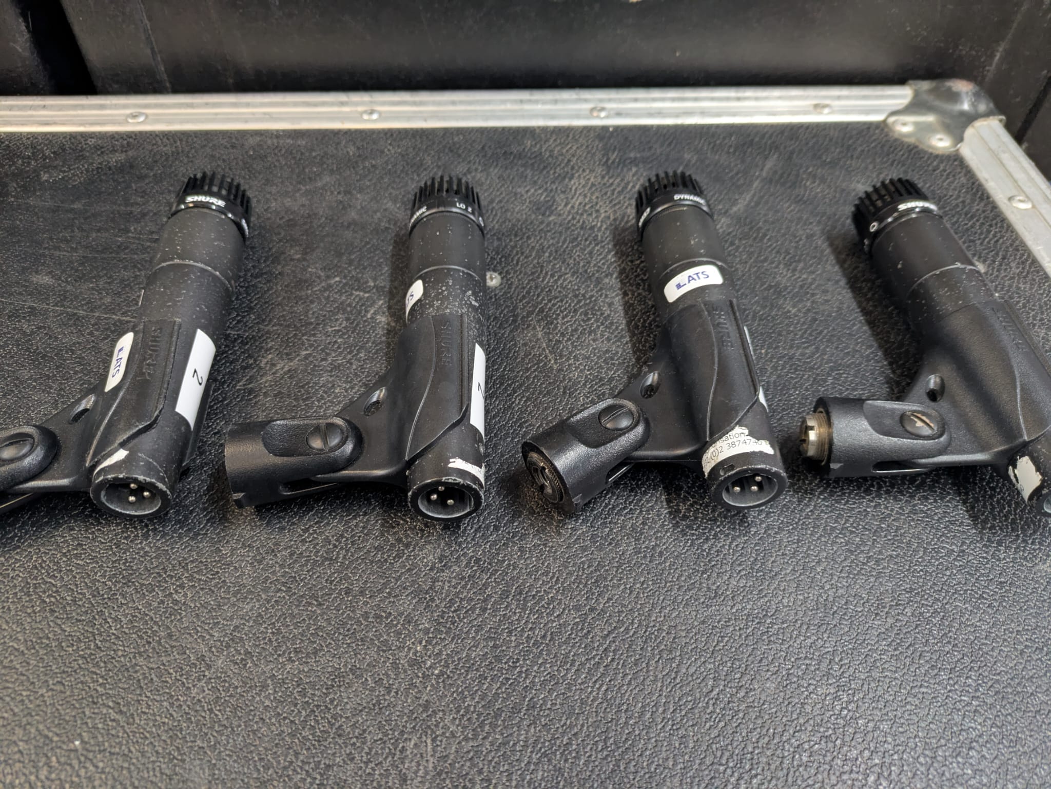 Set de 4 Shure SM57 - set2