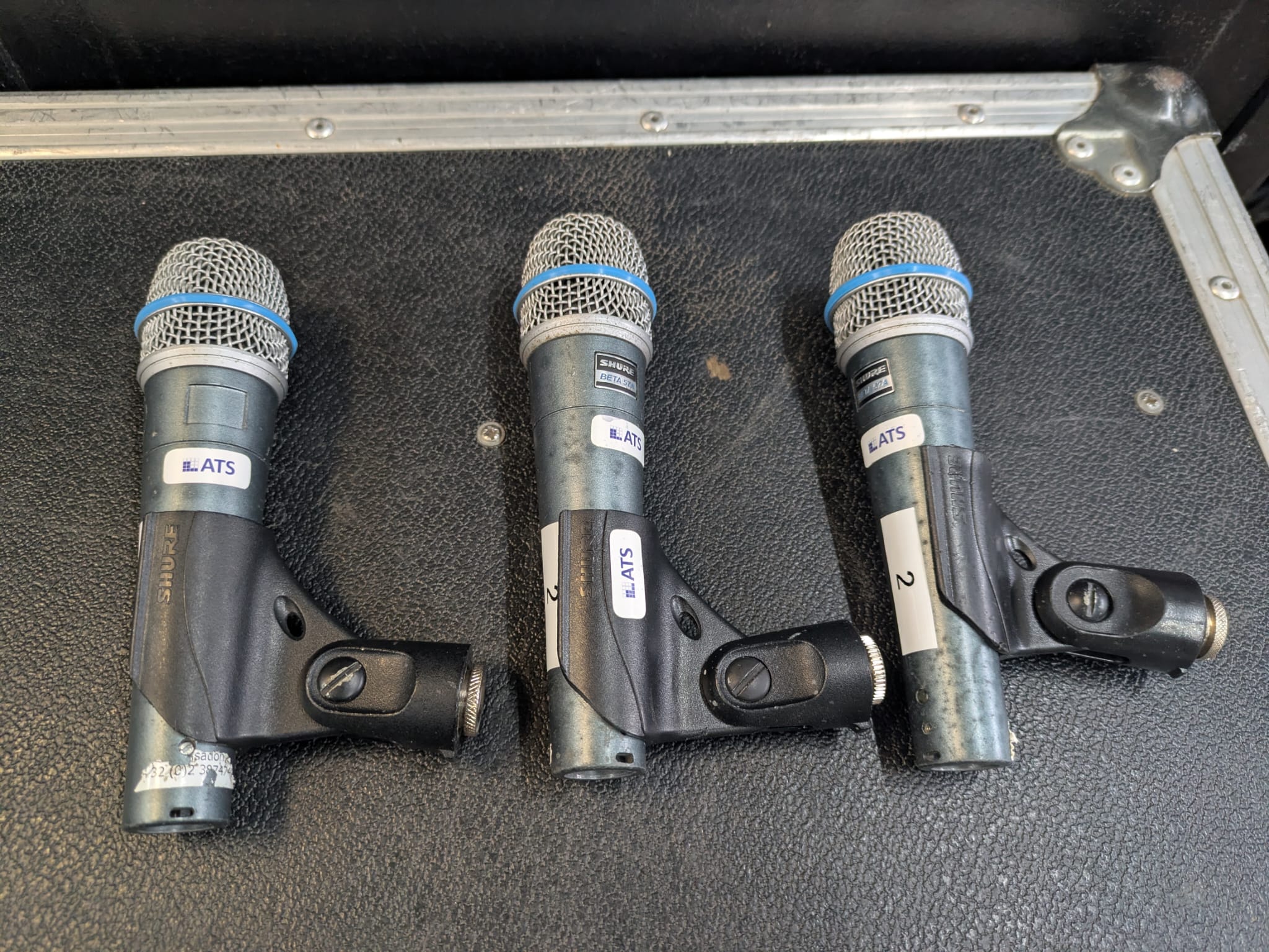 Set de 3 Shure Beta57A- set2